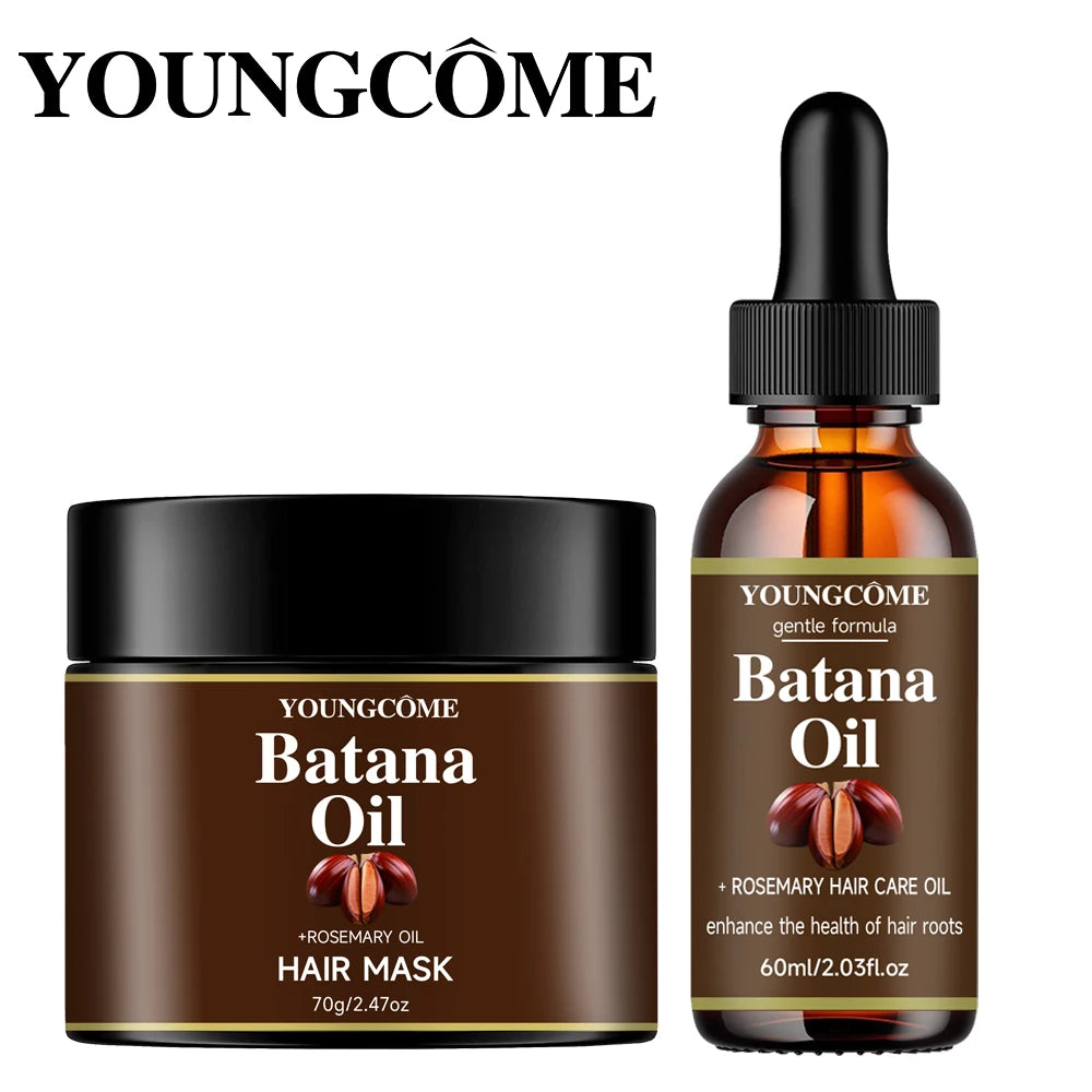 Natural 100% Pure Batana Oil For Hair Growth Batana Oil Butter Hair Mask Serum Smoothing Scalp Treatment Hair Care 2025 New