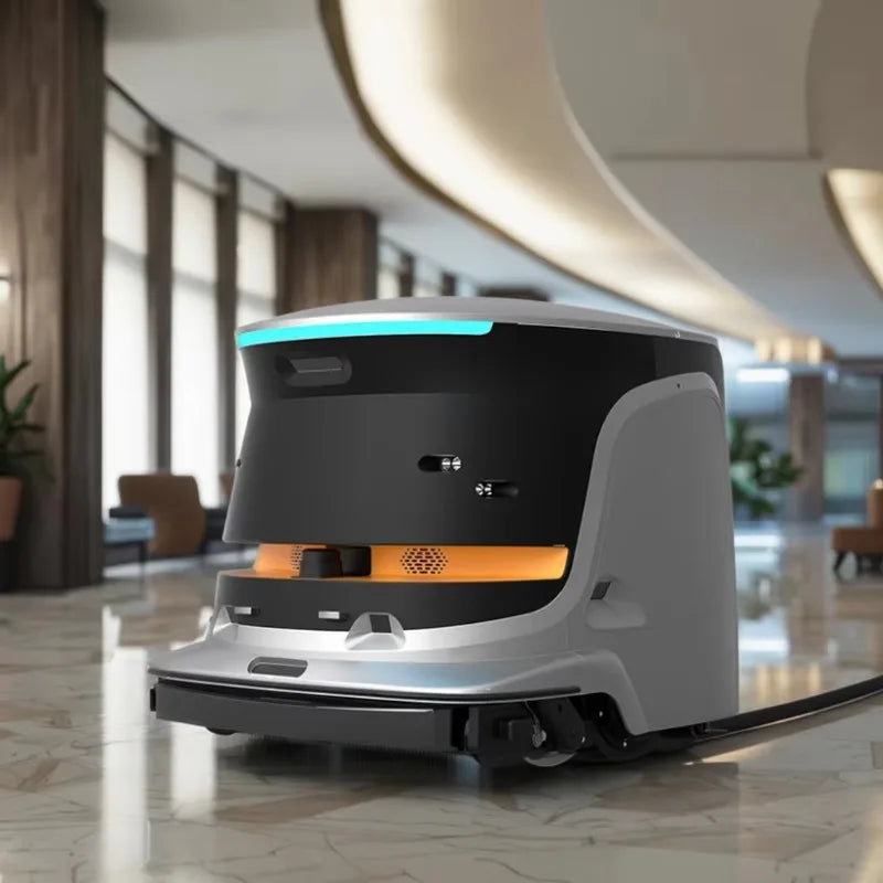 Customized Commercial Multifunction Smart Cleaning Equipment Automatic Electric Sweeper Hotel Garage Station Device