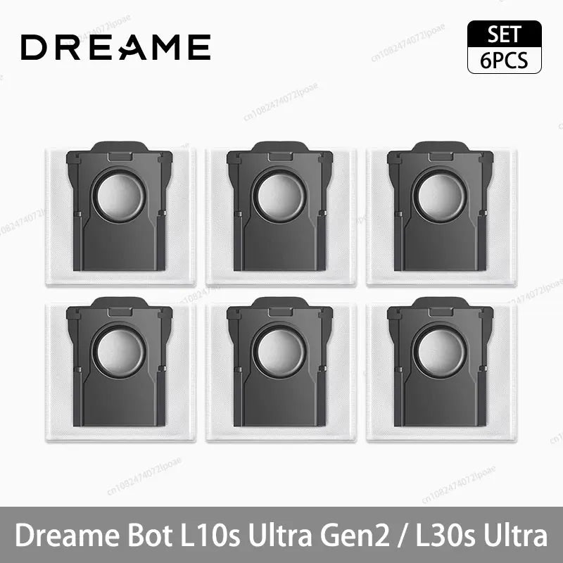 Dreame L10s Ultra Gen2 / L30s Ultra Robot Vacuum Cleaner Accessories Main Side Brush Mop Cloth Hepa Filter Dust Bag Spare Parts