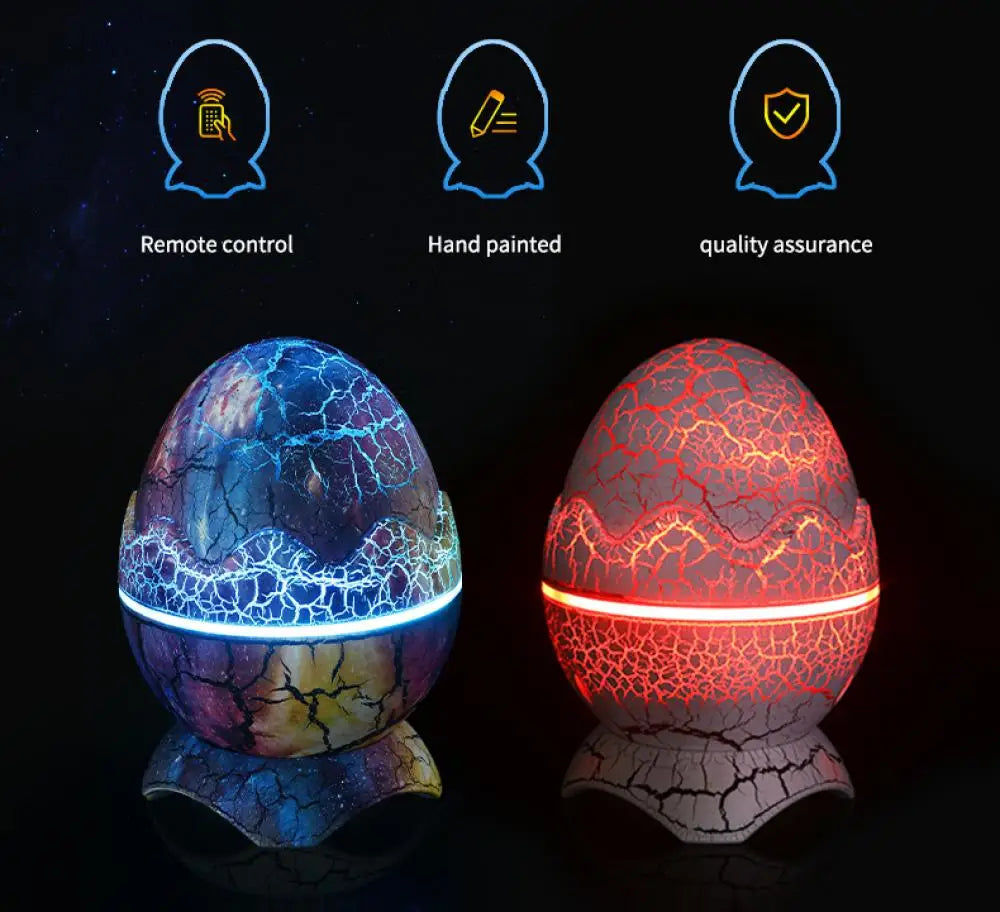 New Dinosaur Egg Galaxy Projector Space Buddy Star Projector Night Light for Kids Bedroom Astronaut Projector with Bluetooth