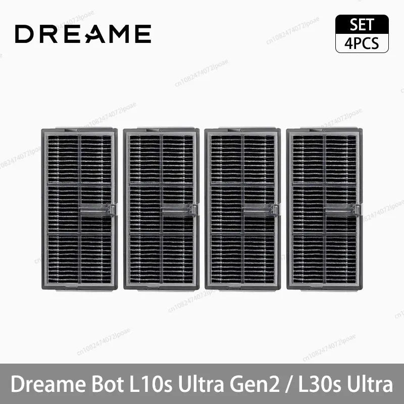 Dreame L10s Ultra Gen2 / L30s Ultra Robot Vacuum Cleaner Accessories Main Side Brush Mop Cloth Hepa Filter Dust Bag Spare Parts