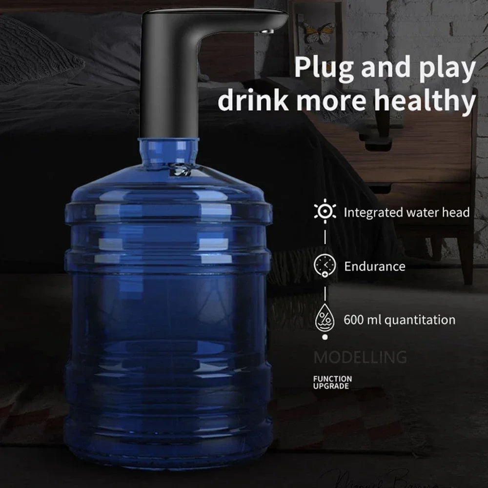 New Portable water dispenser USB charging water dispenser home automatic mini barrel water electric pump  dispenser