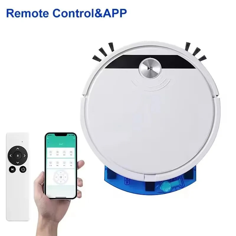 New App Control Vacuum Sweeper Home Large Robotic Wet And Dry Sweep Mop Floor Smart Robot Vaccum Cleaner 2800Pa Suction