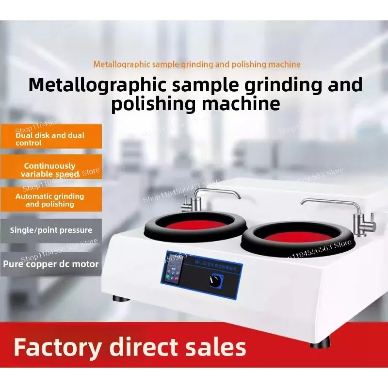 Metallographic microscope, fully automatic grinding and polishing machine, embedding machine, metallographic cutting machine