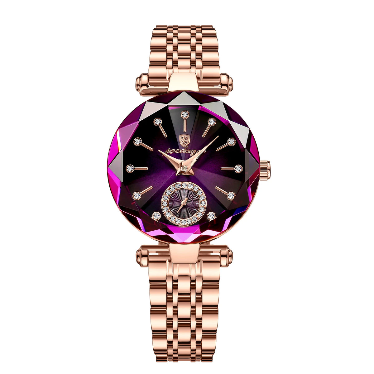 POEDAGAR Elegant Luxury Women's Quartz Watches Waterproof Stainless Steel Watch for Woman Casual Fashion Ladies Wristwatch reloj