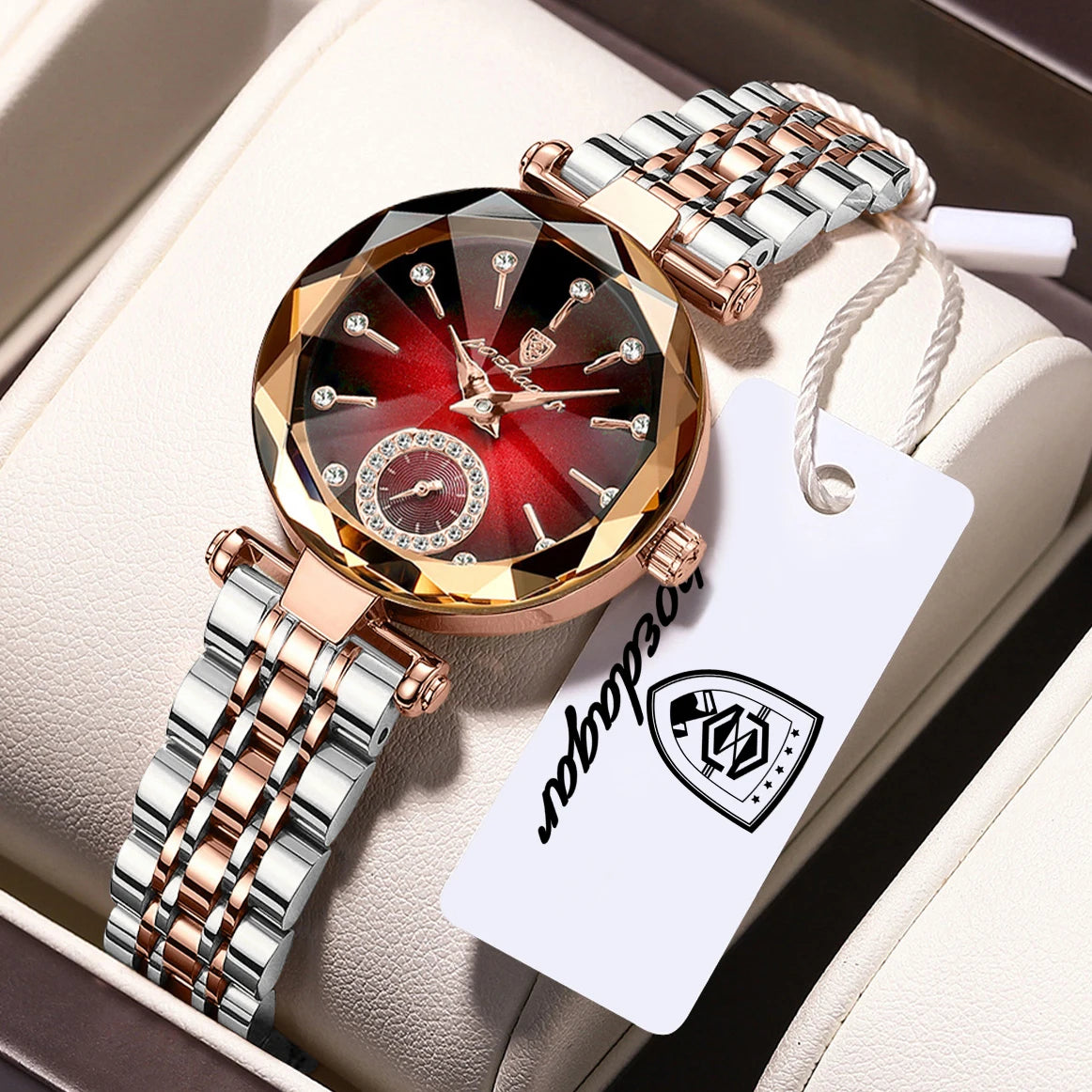 POEDAGAR Original Brand Ladies Wristwatch Waterproof Leather Elegant Woman's Watch Fashion Quartz Watches For Women Reloj Hombre