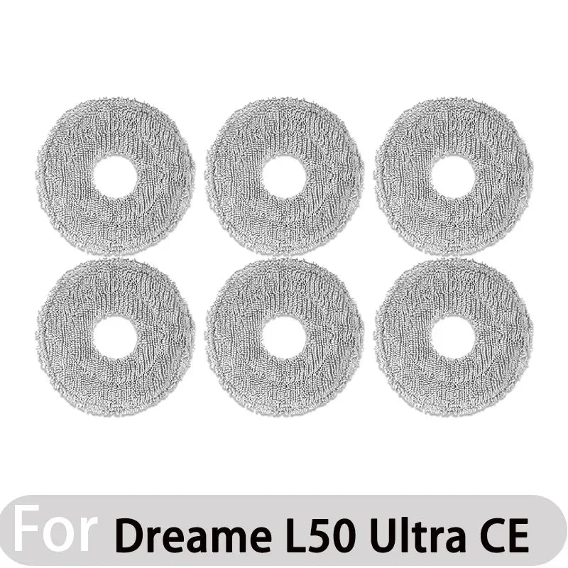 Dreame L50 Ultra CE Robot Vacuum Accessories Main Side Brush Mop Cloth HEPA Filter Dust Bag Spare Parts