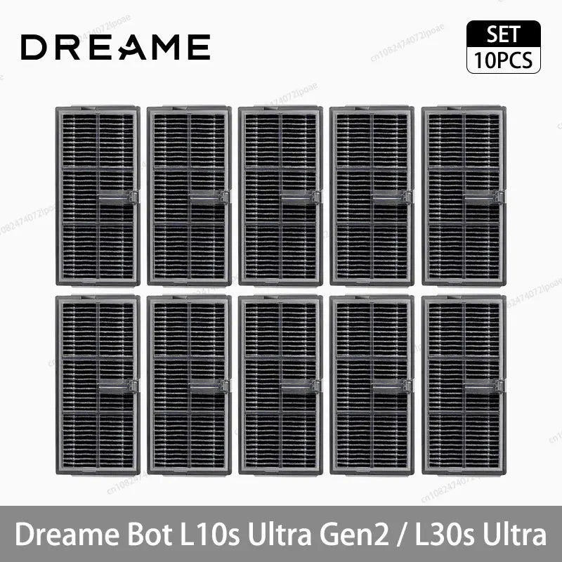 Dreame L10s Ultra Gen2 / L30s Ultra Robot Vacuum Cleaner Accessories Main Side Brush Mop Cloth Hepa Filter Dust Bag Spare Parts