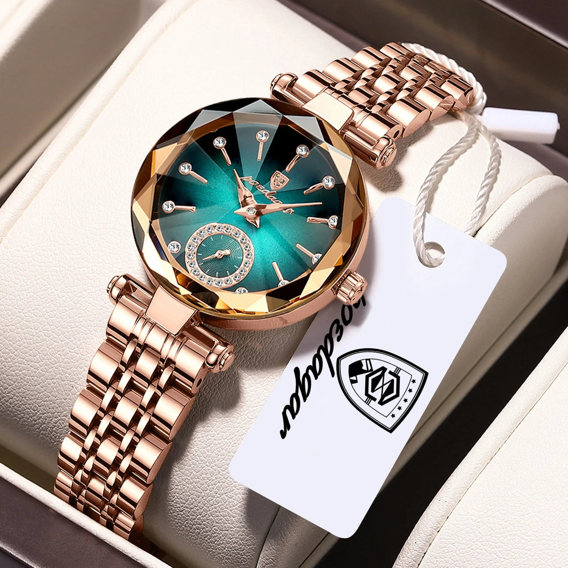POEDAGAR Original Brand Ladies Wristwatch Waterproof Leather Elegant Woman's Watch Fashion Quartz Watches For Women Reloj Hombre