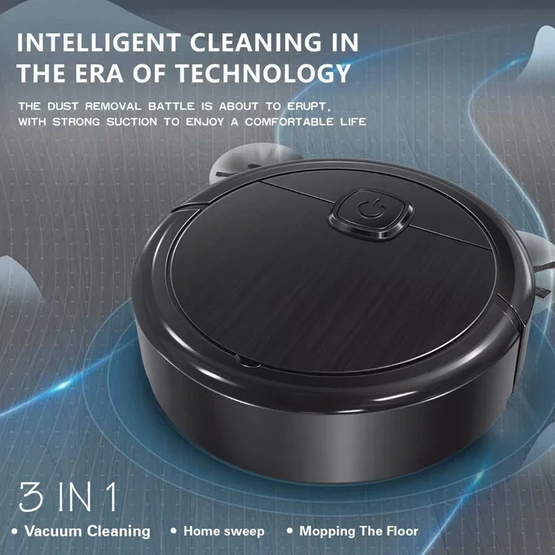 Lenovo Smart Sweeping Robot Vacuum Mop 3-in-1 4000pa Strong Suction Washable Mop For Pet Hair Hard Floor Ideal Home Kitchen Room
