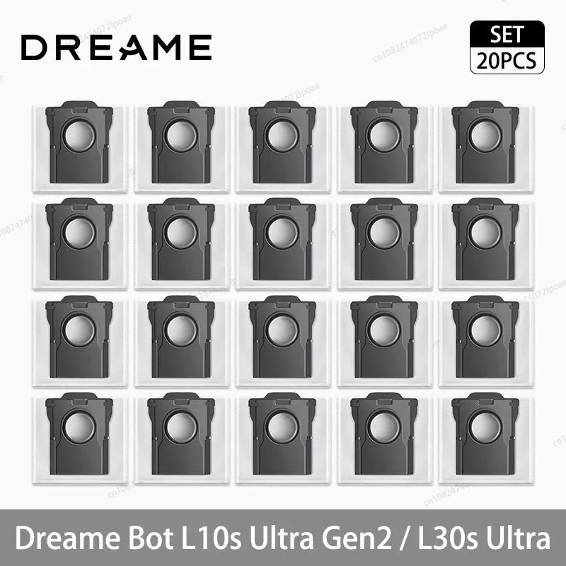 Dreame L10s Ultra Gen2 / L30s Ultra Robot Vacuum Cleaner Accessories Main Side Brush Mop Cloth Hepa Filter Dust Bag Spare Parts