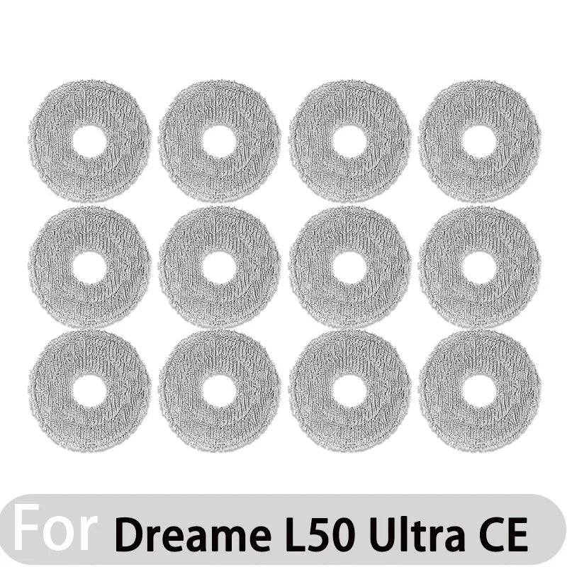 Dreame L50 Ultra CE Robot Vacuum Accessories Main Side Brush Mop Cloth HEPA Filter Dust Bag Spare Parts