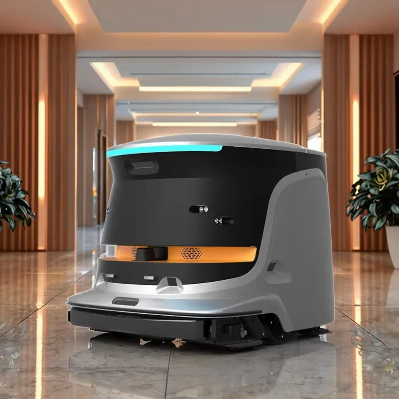 Customized Commercial Multifunction Smart Cleaning Equipment Automatic Electric Sweeper Hotel Garage Station Device