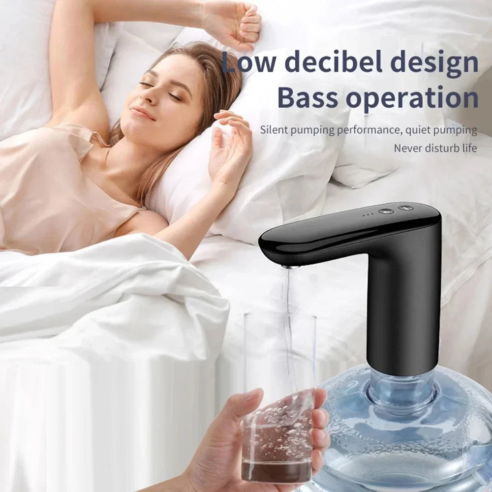 New Portable water dispenser USB charging water dispenser home automatic mini barrel water electric pump  dispenser