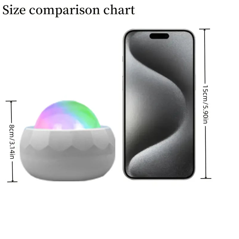 LED Galaxy Sky Projector Light Colorful Galaxy Projector Bedroom Night Light Kids Room Decoration Christmas Party Decoration USB