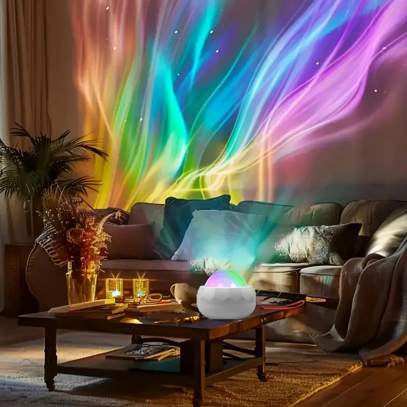 LED Galaxy Sky Projector Light Colorful Galaxy Projector Bedroom Night Light Kids Room Decoration Christmas Party Decoration USB