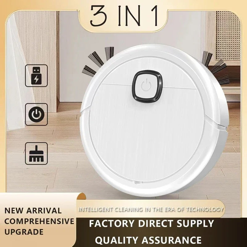 Lenovo Smart Sweeping Robot Vacuum Mop 3-in-1 4000pa Strong Suction Washable Mop For Pet Hair Hard Floor Ideal Home Kitchen Room